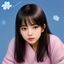 表演系学姐的头像，一位年轻的表演专业女生